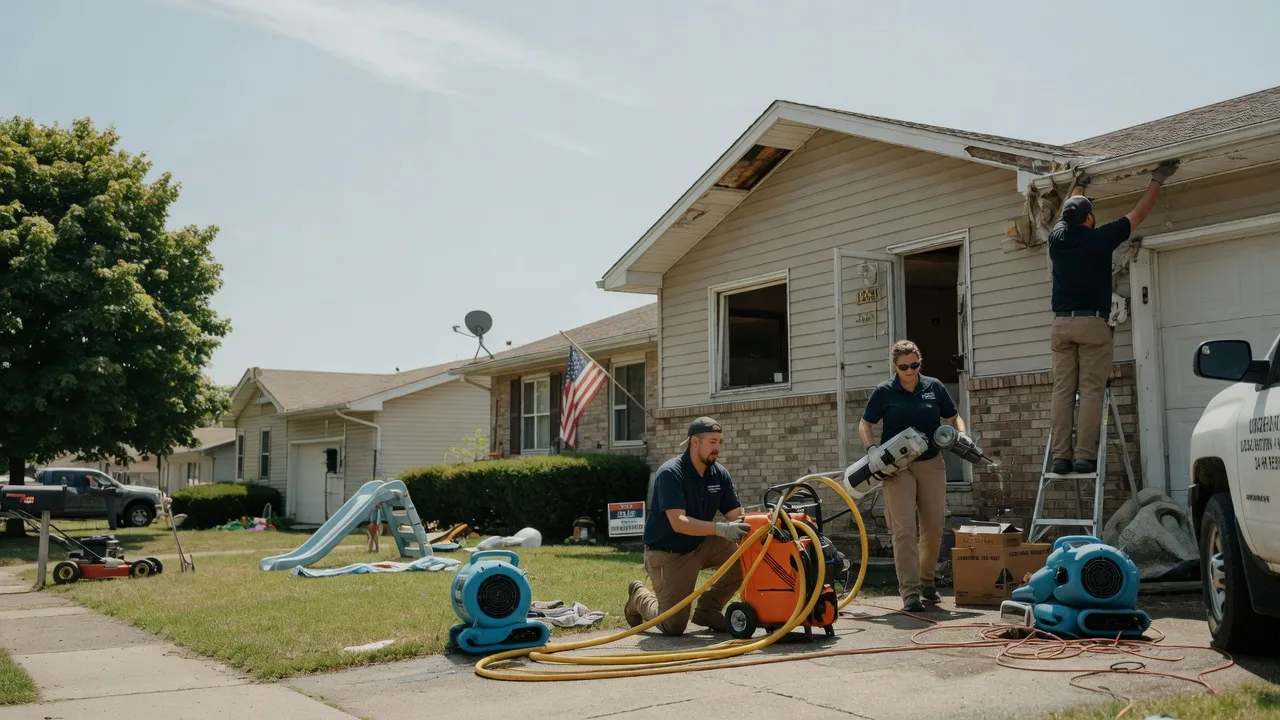 Water Damage Restoration in South Holland, IL near me